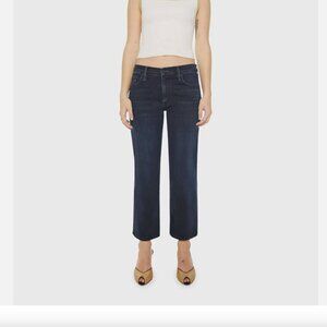 Mother Jeans The Lil Mid Rise Zip Rambler Night In Venice Womens 26